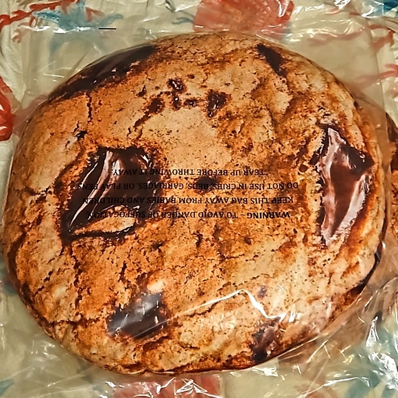 Chocolate Chip Real life Cookie Pillows NIB Set of 2 - Picture 2 of 3